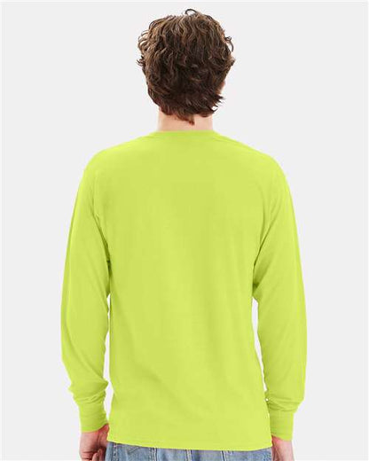 Hanes Workwear Long Sleeve Pocket T-Shirt W120