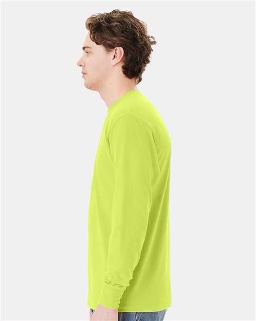 Hanes Workwear Long Sleeve Pocket T-Shirt W120