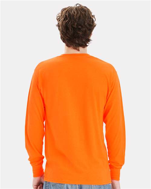 Hanes Workwear Long Sleeve Pocket T-Shirt W120