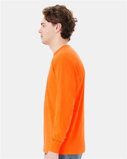 Hanes Workwear Long Sleeve Pocket T-Shirt W120