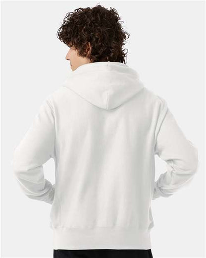 Champion Reverse Weave® Hooded Sweatshirt S101 Custom Embroidered Business Logo