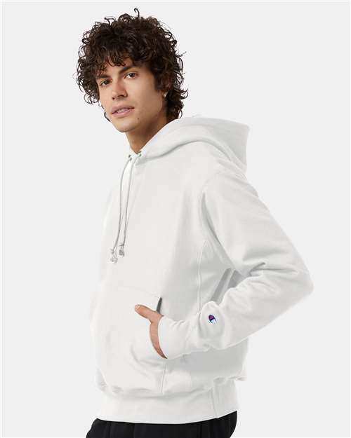 Champion Reverse Weave® Hooded Sweatshirt S101 Custom Embroidered Business Logo