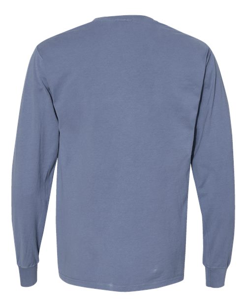 ComfortWash by Hanes Garment-Dyed Long Sleeve T-Shirt GDH200 Saltwater