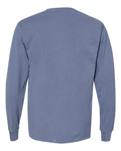 ComfortWash by Hanes Garment-Dyed Long Sleeve T-Shirt GDH200 Saltwater