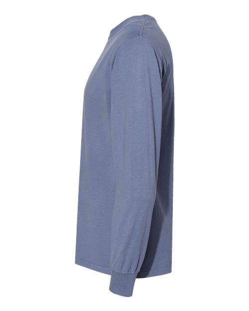 ComfortWash by Hanes Garment-Dyed Long Sleeve T-Shirt GDH200 Saltwater