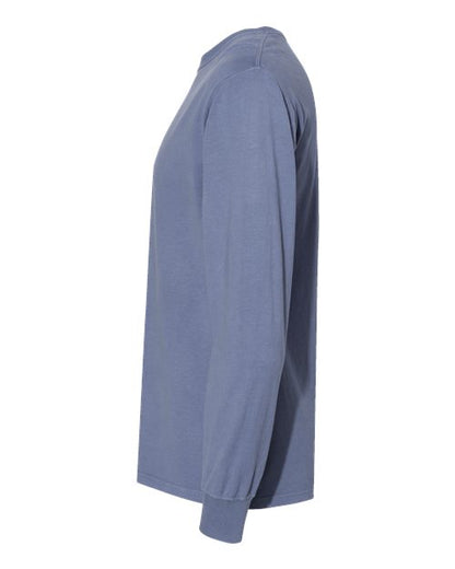 ComfortWash by Hanes Garment-Dyed Long Sleeve T-Shirt GDH200 Saltwater