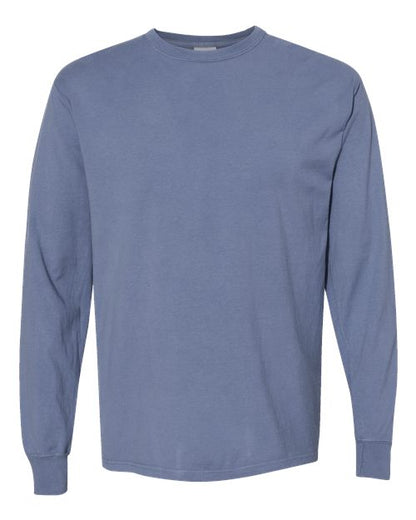 ComfortWash by Hanes Garment-Dyed Long Sleeve T-Shirt GDH200 Saltwater