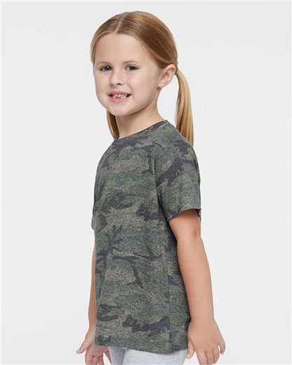 Rabbit Skins Toddler Fine Jersey Tee 3321 Vintage Camo