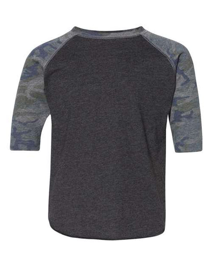 Rabbit Skins Toddler Baseball Fine Jersey Three-Quarter Sleeve Tee 3330