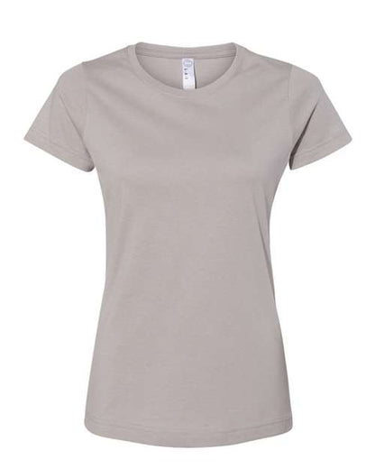 LAT Women's Fine Jersey Tee 3516 Titanium