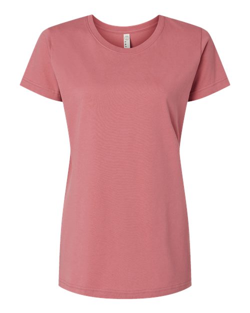 LAT Women's Fine Jersey Tee 3516 Mauvelous