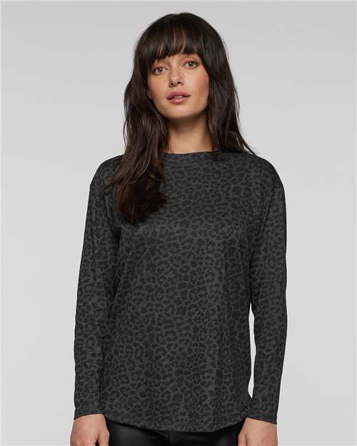 LAT Women's Fine Jersey Long Sleeve Tee 3508
