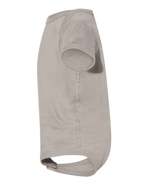 Rabbit Skins Infant Fine Jersey Bodysuit 4424 Titanium