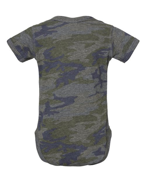 Rabbit Skins Infant Fine Jersey Bodysuit 4424 Vintage Camo