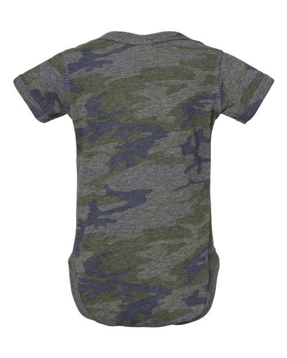 Rabbit Skins Infant Fine Jersey Bodysuit 4424 Vintage Camo