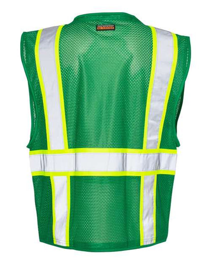 Kishigo EV Series® Enhanced Visibility Multi-Pocket Mesh Vest B100-111