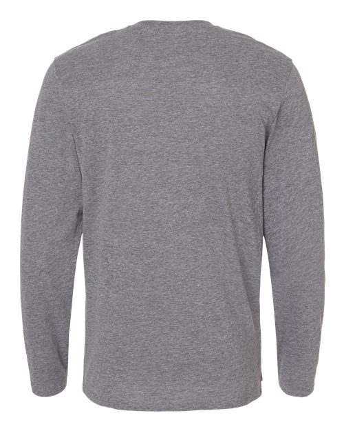 LAT Fine Jersey Long Sleeve Tee 6918 Granite Heather