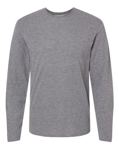 LAT Fine Jersey Long Sleeve Tee 6918 Granite Heather