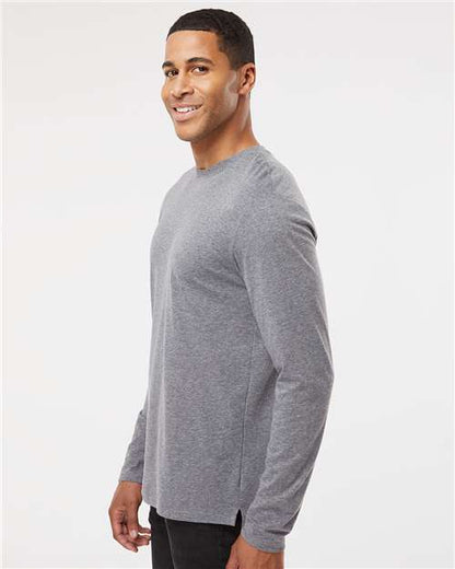 LAT Fine Jersey Long Sleeve Tee 6918 Granite Heather