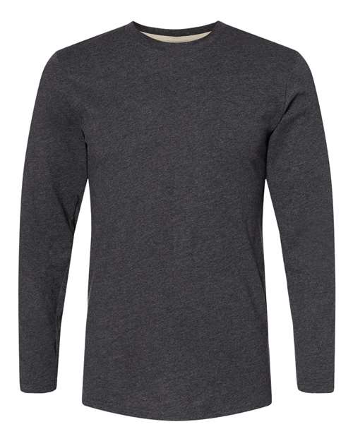 LAT Fine Jersey Long Sleeve Tee 6918 Vintage Smoke
