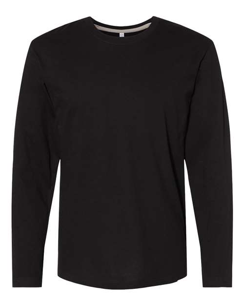 LAT Fine Jersey Long Sleeve Tee 6918 Black
