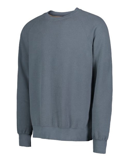 MV Sport Vintage Fleece Raglan Crewneck Sweatshirt 17116