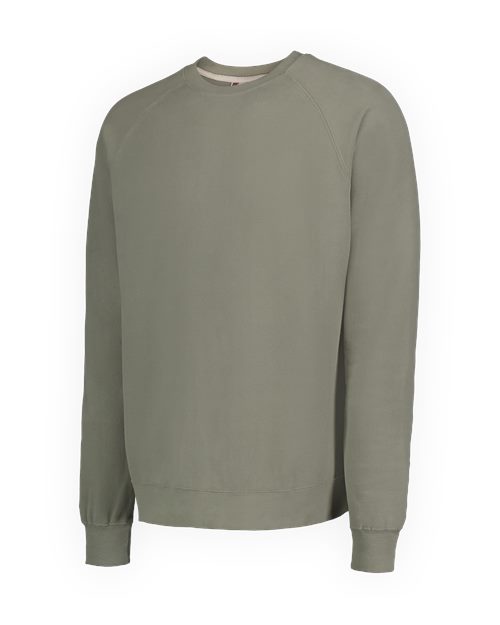 MV Sport Vintage Fleece Raglan Crewneck Sweatshirt 17116