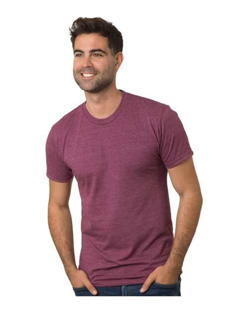 Bayside Triblend T-Shirt 9570 Tri Maroon