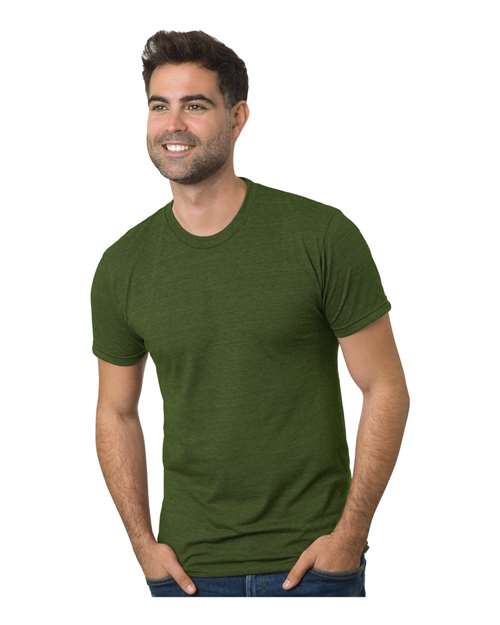 Bayside Triblend T-Shirt 9570 Tri Olive