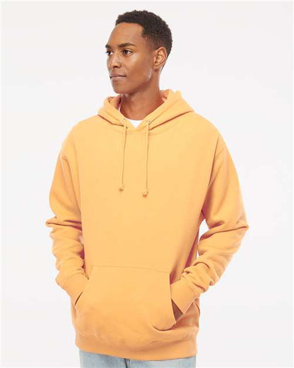 Independent Trading Co. Heavyweight Hooded Sweatshirt IND4000 Mint Custom Embroidered Business Logo