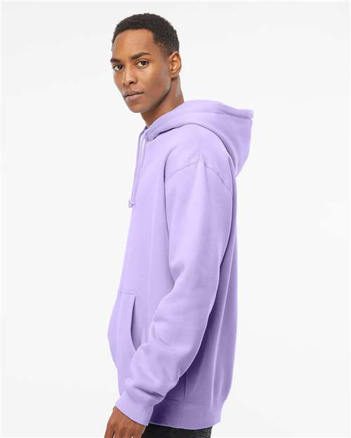 Independent Trading Co. Heavyweight Hooded Sweatshirt IND4000 Lavender Custom Embroidered Business Logo