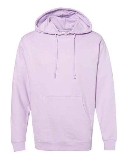 Independent Trading Co. Midweight Hooded Sweatshirt SS4500 Lavender Custom Embroidered Business Logo