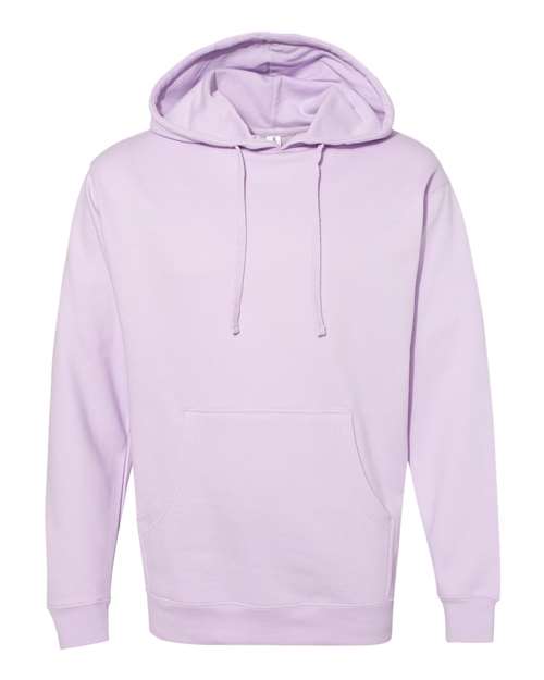 Independent Trading Co. Midweight Hooded Sweatshirt SS4500 Lavender Custom Embroidered Business Logo