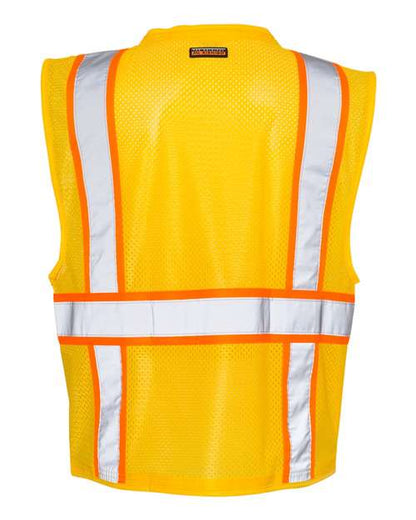 Kishigo EV Series® Enhanced Visibility Multi-Pocket Mesh Vest B100-111