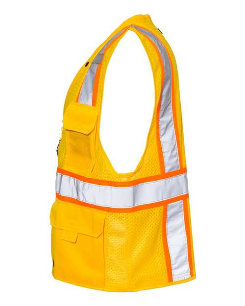 Kishigo EV Series® Enhanced Visibility Multi-Pocket Mesh Vest B100-111