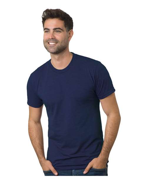 Bayside Triblend T-Shirt 9570 Tri Indigo