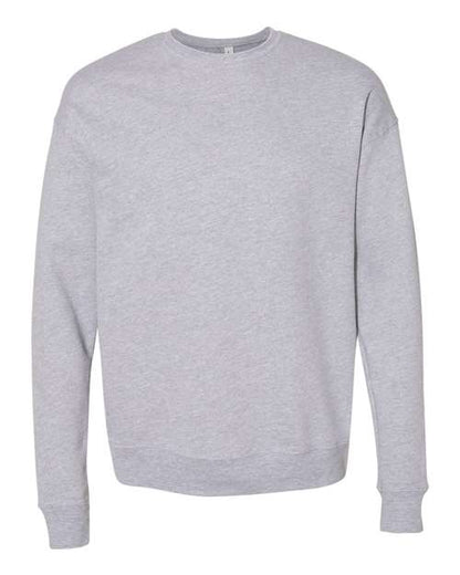 BELLA + CANVAS Sponge Fleece Drop Shoulder Crewneck Sweatshirt 3945 Custom Embroidered Business Logo