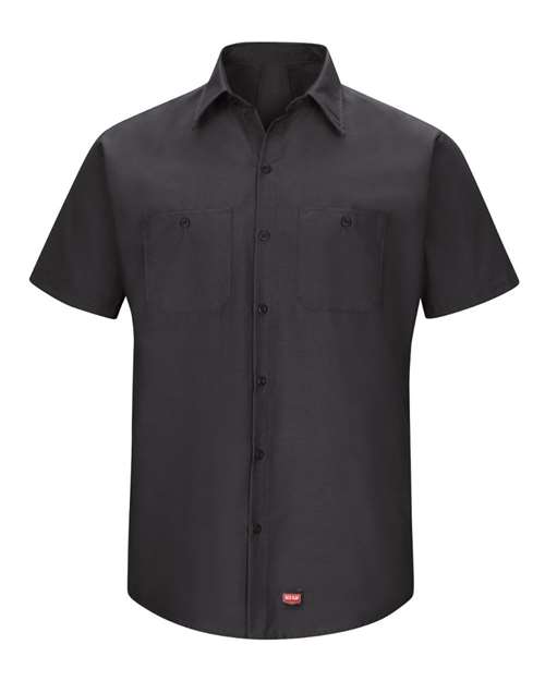 Red Kap Mimix™ Short Sleeve Work Shirt SX20 Custom Embroidered Business Logo