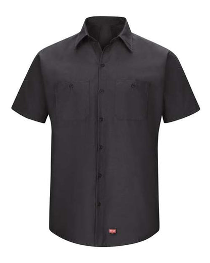 Red Kap Mimix™ Short Sleeve Work Shirt SX20 Custom Embroidered Business Logo