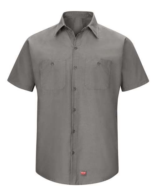 Red Kap Mimix™ Short Sleeve Work Shirt SX20 Custom Embroidered Business Logo