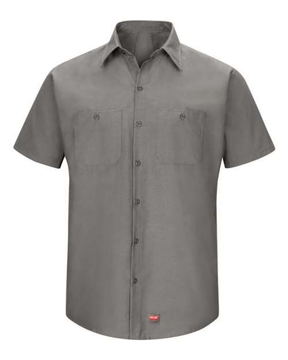 Red Kap Mimix™ Short Sleeve Work Shirt SX20 Custom Embroidered Business Logo
