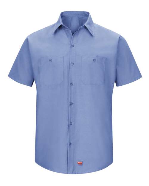 Red Kap Mimix™ Short Sleeve Work Shirt SX20 Custom Embroidered Business Logo