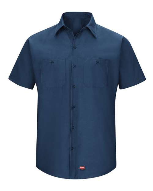 Red Kap Mimix™ Short Sleeve Work Shirt SX20 Custom Embroidered Business Logo