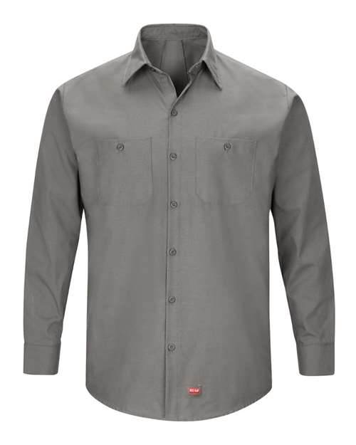 Red Kap Men's Tall Mimix Long Sleeve Work Shirt SX10T