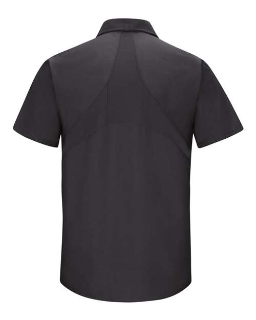Red Kap Mimix™ Short Sleeve Work Shirt SX20 Custom Embroidered Business Logo