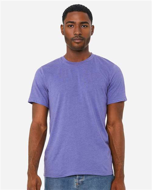 BELLA + CANVAS CVC Jersey Tee 3001CVC Heather Lapis