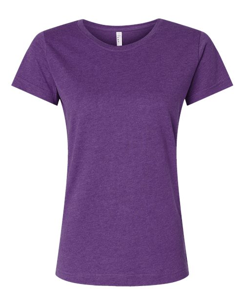 LAT Women's Fine Jersey Tee 3516 Vintage Purple