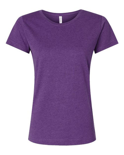 LAT Women's Fine Jersey Tee 3516 Vintage Purple