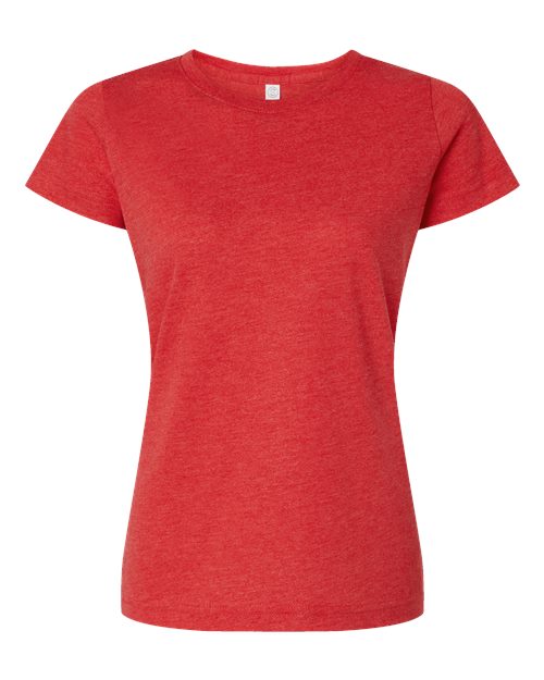 LAT Women's Fine Jersey Tee 3516 Vintage Red