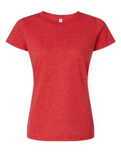 LAT Women's Fine Jersey Tee 3516 Vintage Red